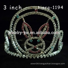 hair accessories hair crown crystal animal rabbit ears headband